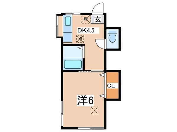 ヒルサイド加賀山の物件間取画像